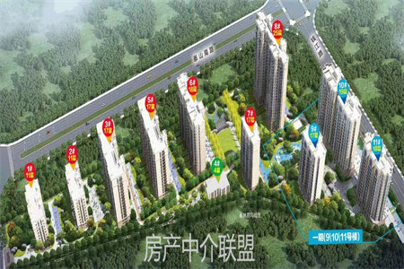 华都丽景苑3室1厅1卫120㎡